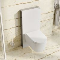 Инсталляция WasserKRAFT Naab 86TLT.040.SE.WH для унитаза Белая — фото 8, Инсталляции для унитазов