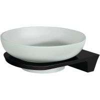 Мыльница WasserKRAFT Glan K-5129 Черная глянцевая — фото 1, Мыльницы