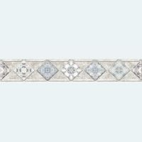 Керамический бордюр Alma Ceramica Trevis BWU58TVS404 8,2х50 см — фото 1, Керамическая плитка