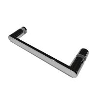 Душевая дверь Abber Sonnenstrand 60 AG04060 профиль Хром стекло прозрачное — фото 3, Распашные душевые двери