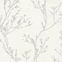 Обои Andrea Rossi Spectrum max 54360-2 Винил на флизелине (1,06*10) Белый/Серый, Деревья — фото 1, Обои для стен