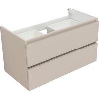 Тумба под раковину Aquanet Вега 2.0 90 337944 подвесная Бежевая — фото 11, Мебель для ванной