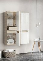 Шкаф пенал Ravak SB Classic 35 R X000000355 подвесной Белый — фото 4, Пеналы для ванной комнаты