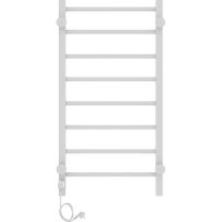 Электрический полотенцесушитель Laris Феличия ЧК8 400х800 R 73207590 Белый муар — фото 9, Электрические полотенцесушители