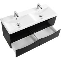 Тумба под раковину BelBagno Marino-Cer 120 подвесная Nero Lucido арт-MARINO-CER-1200-4C-SO-2-NL-P — фото 4, Тумбы под раковину