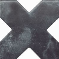 Керамогранит Cevica Beсolors Cross Navy CV67378 13,25х13,25 см — фото 1, Керамогранит