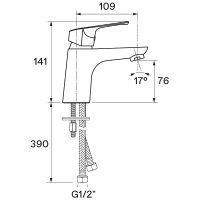 Смеситель для раковины Santek Форт WH5A02004C001 Хром — фото 4, Смесители