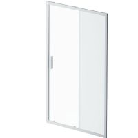 Товар: Душевая дверь AM.PM Gem 120 W90G-120-1-195MM профиль Хром матовый стекло матовое-прозрачное - фото 1 Душевая дверь AM.PM Gem 120 W90G-120-1-195MM профиль Хром матовый стекло матовое-прозрачное — фото 1, Раздвижные душевые двери