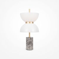 Настольная лампа Maytoni Modern Memory Белая Серая арт-MOD178TL-L11GR3K — фото 6, Настольные лампы