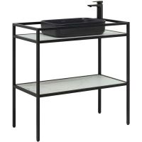 Товар: Консоль под раковину Allen Brau Liberty 90 1.33004.BB Черный браш - фото 1 Консоль под раковину Allen Brau Liberty 90 1.33004.BB Черный браш — фото 1, Консоли для раковины