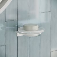 Мыльница Iddis NOAWTG0i42 Белая матовая — фото 2, Мыльницы