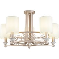 Люстра Maytoni House Vittoria H004CL-05BG Кремовая Золото — фото 1, Люстры