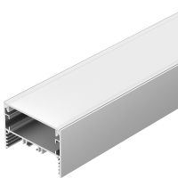 Профиль алюминиевый Arlight Line 029040 накладной Серебристый — фото 1, Профили для светодиодных лент