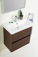 Тумба под раковину BelBagno Neon 60 NEON-600-2C-SO-RS подвесная Rovere Scuro — фото 10, Тумбы под раковину