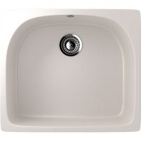 Кухонная мойка Ulgran Classic U-408-331 Белая — фото 1, Кухонные мойки