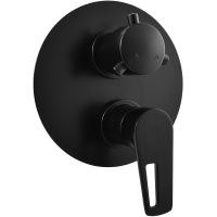 Смеситель для душа Rav Slezak Colorado CO286KCMAT Черный матовый — фото 1, Смеситель для душа