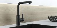 Смеситель для кухни Kludi E-Go 422306675 Черный матовый — фото 2, Смесители для кухни