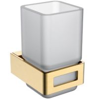 Стакан для зубных щеток Boheme Q 10944-MG Золото матовое — фото 1, Мыльницы