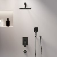 Душевая система Damixa Gala 953510300 Черная матовая — фото 10, Душевое оборудование. Душевая программа