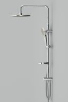 Товар: Душевая система AM.PM Like F0780064 Хром - фото 12 Душевая система AM.PM Like F0780064 Хром — фото 12, Душевые стойки