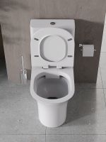 Товар: Унитаз компакт Agger AT01000 с бачком и сиденьем Микролифт - фото 14 Унитаз компакт Agger AT01000 с бачком и сиденьем Микролифт — фото 14, Напольные унитазы