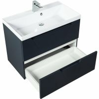 Тумба под раковину BelBagno Vittoria 100 подвесная Grigio Opaco арт-VITTORIA-1000-2C-SO-GO-P — фото 6, Тумбы под раковину