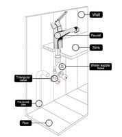 Смеситель для раковины Gappo G36 Хром арт-G1036 — фото 15, Смесители для раковины