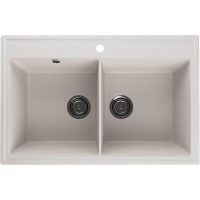 Кухонная мойка Ulgran Quartz Ruma 780-01 Жасмин — фото 1, Кухонные мойки