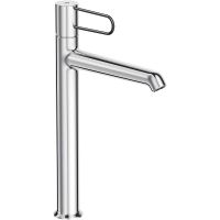 Смеситель для раковины Jacob Delafon Odeon Rive Gauche E21030-BL-CP Хром Черный — фото 1, Смесители для раковины