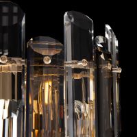 Настенный светильник Maytoni Neoclassic Flare DIA200WL-02G Прозрачный Золото — фото 3, Светильники