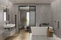 Керамогранит Creto Lines темно-серая УТ-00016001 60х120 см — фото 2, Керамогранит