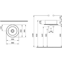 Товар: Раковина-чаша Bocchi Vessel 40 1174-061-0125 Белый глянец - фото 3 Раковина-чаша Bocchi Vessel 40 1174-061-0125 Белый глянец — фото 3, Раковины