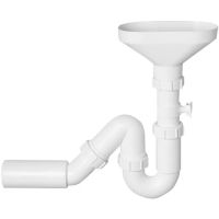 Сифон для кухонной мойки McAlpine HC8-FUN Белый — фото 1, Сифоны для кухонной мойки