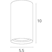 Потолочный светильник Artelamp Unix A1516PL-1WH Белый — фото 4, Светильники
