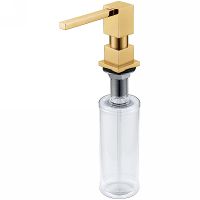 Дозатор для моющего средства Alveus Kork Bronze 1135543 Бронза — фото 1, Дозаторы для кухонных моек