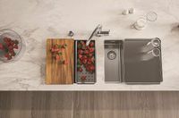 Товар: Коландер Alveus 1119835 Сатинированная сталь - фото 6 Коландер Alveus 1119835 Сатинированная сталь — фото 6, Аксессуары для кухни