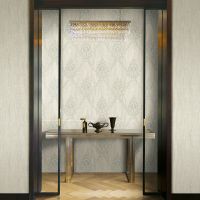 Обои Emiliana Parati Amuleto 83512 Винил на флизелине (1,06*10,05) Белый, Дамаск/Мрамор — фото 2, Обои для стен