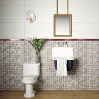 Товар: Керамическая вставка Cersanit Atlas серый AT2O091DT 20x60 см - фото 7 Керамическая вставка Cersanit Atlas серый AT2O091DT 20x60 см — фото 7, Керамическая плитка