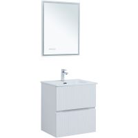 Товар: Тумба под раковину Aquanet Джейн 60 313284 подвесная Белая матовая - фото 8 Тумба под раковину Aquanet Джейн 60 313284 подвесная Белая матовая — фото 8, Тумбы под раковину