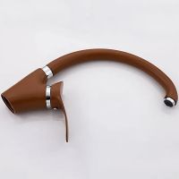 Товар: Смеситель для кухни Frap F4101-14 Коричневый - фото 4 Смеситель для кухни Frap F4101-14 Коричневый — фото 4, Смесители