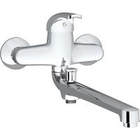 Смеситель для ванны Ravak Rosa RS 051.00/150 X07P002 универсальный Хром — фото 1, Смеситель для ванны