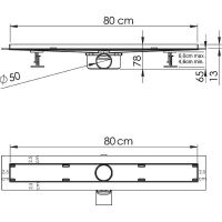 Товар: Душевой лоток Vincea Almira Jasmin 80 SAY.605.80.P.DUZ с решеткой Хром - фото 3 Душевой лоток Vincea Almira Jasmin 80 SAY.605.80.P.DUZ с решеткой Хром — фото 3, Душевые лотки
