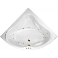 Акриловая ванна Excellent Konsul 150x150 WAEX.KON15.SMART.BR с гидромассажем — фото 1, Ванны