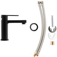 Товар: Комплект смесителей Paffoni Ringo KITRIN015NO071 Черный матовый - фото 6 Комплект смесителей Paffoni Ringo KITRIN015NO071 Черный матовый — фото 6, Готовые комплекты для ванной комнаты