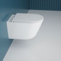 Товар: Унитаз Esbano Clavel-53T ESUPCLAV53TW подвесной с сиденьем Микролифт - фото 4 Унитаз Esbano Clavel-53T ESUPCLAV53TW подвесной с сиденьем Микролифт — фото 4, Подвесные унитазы