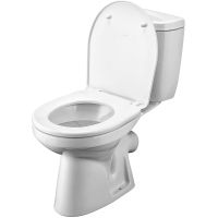 Унитаз компакт Santek Анимо 1.WH30.2.134 с бачком и сиденьем — фото 2, Напольные унитазы