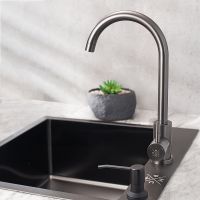 Смеситель для кухни Ростовская Мануфактура Сантехники SUS124PVD-017F Графит — фото 8, Смесители