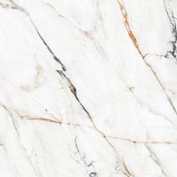 Керамогранит Porcelanite Dos Firenze 1840 Calacatta Gold Pul Ret POR_F1840_CAL_98_PUL 98х98 см — фото 1, Керамогранит