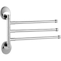Товар: Полотенцедержатель Haiba HB1613 тройной поворотный Хром - фото 1 Полотенцедержатель Haiba HB1613 тройной поворотный Хром — фото 1, Полотенцедержатели