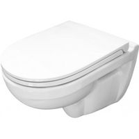 Унитаз Sanita Luxe Best WC.WH/Best/DM/WHT.G/S1 подвесной с сиденьем Микролифт — фото 1, Подвесные унитазы